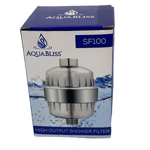 AquaBliss High Output Universal Revitalizing Shower Filter Chrome SF100